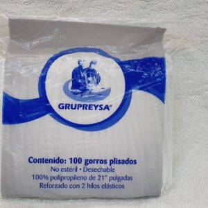 Gorros plisados de resorte